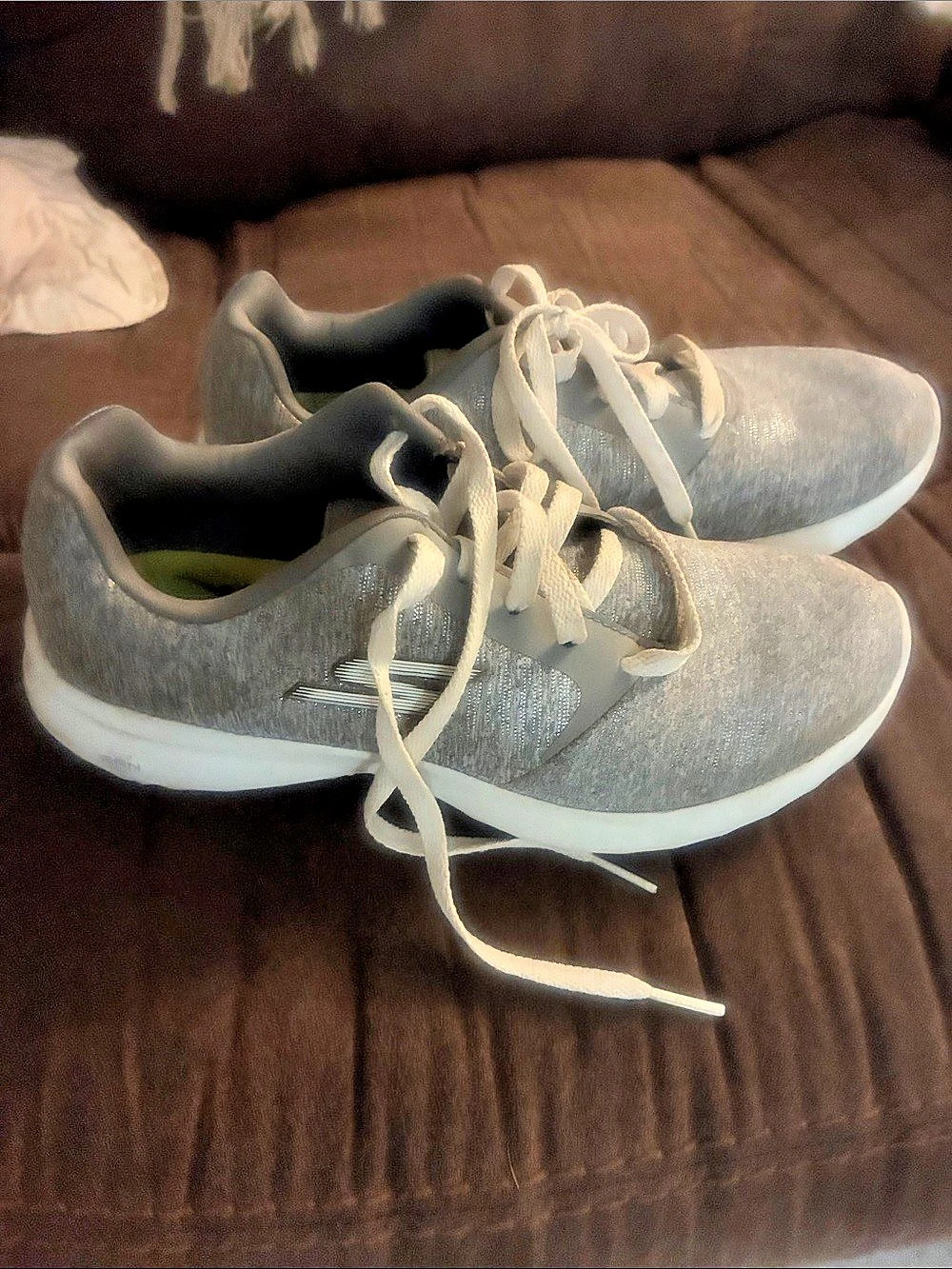 Skechers GO RUN Consistent Gray Athletic Sneakers